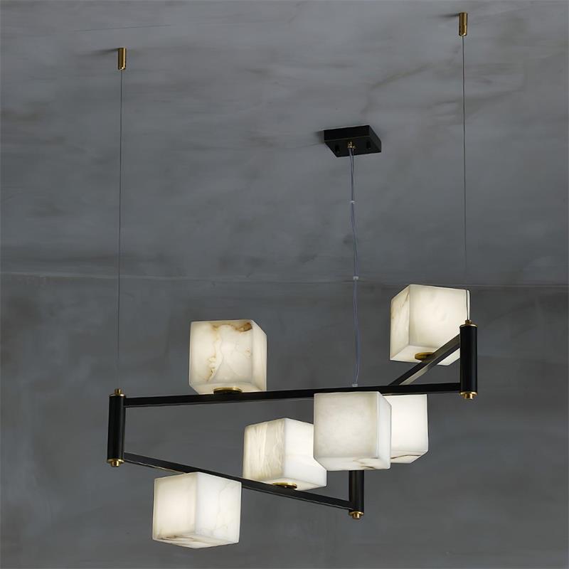 Ostruvye Individual Creativity Box candelabru din alabastru