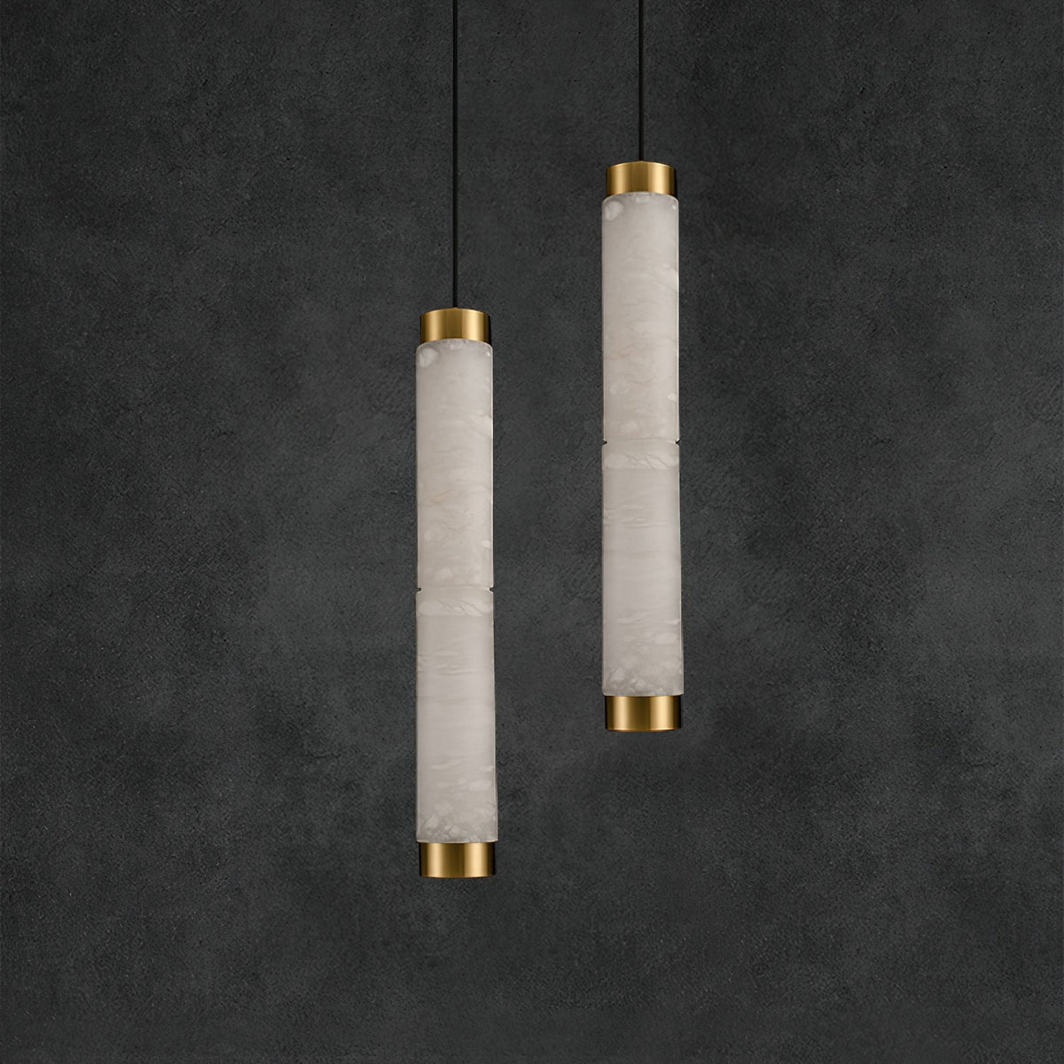 Plotuvyi modern Strip alabastru lampă suspendată