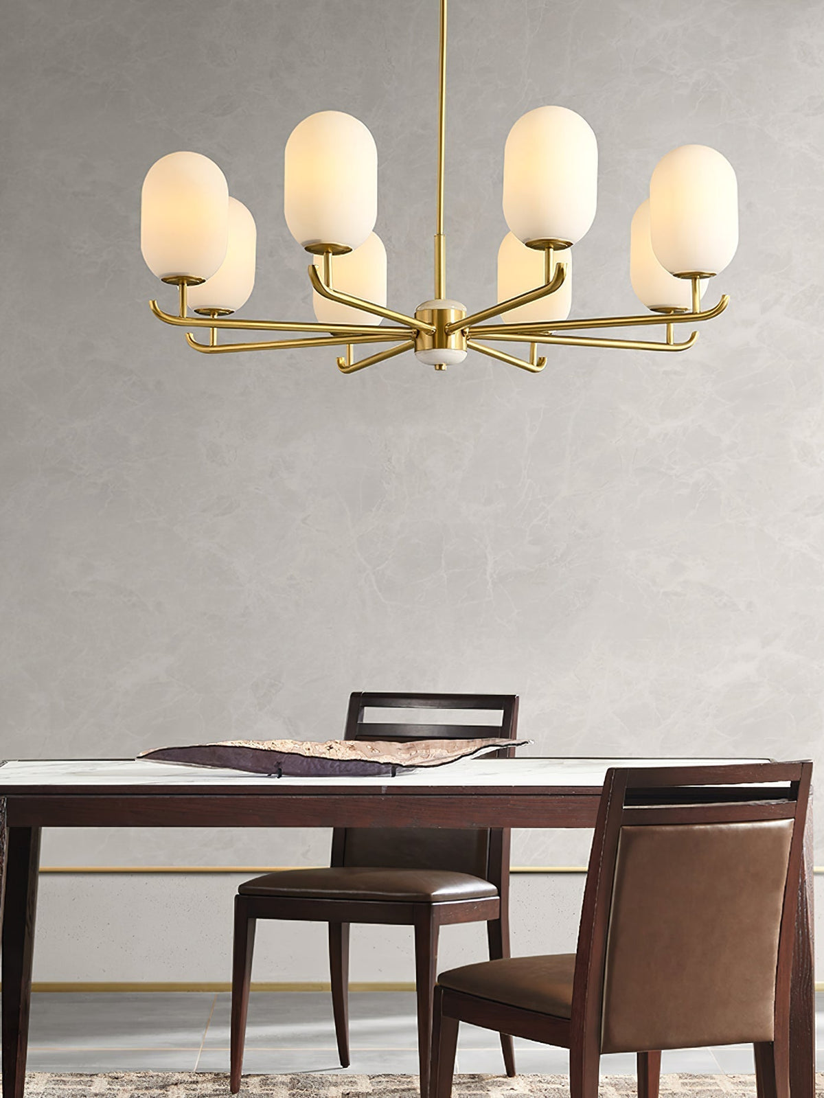 Sifuvyn candelabru din sticlă, modern, geometric