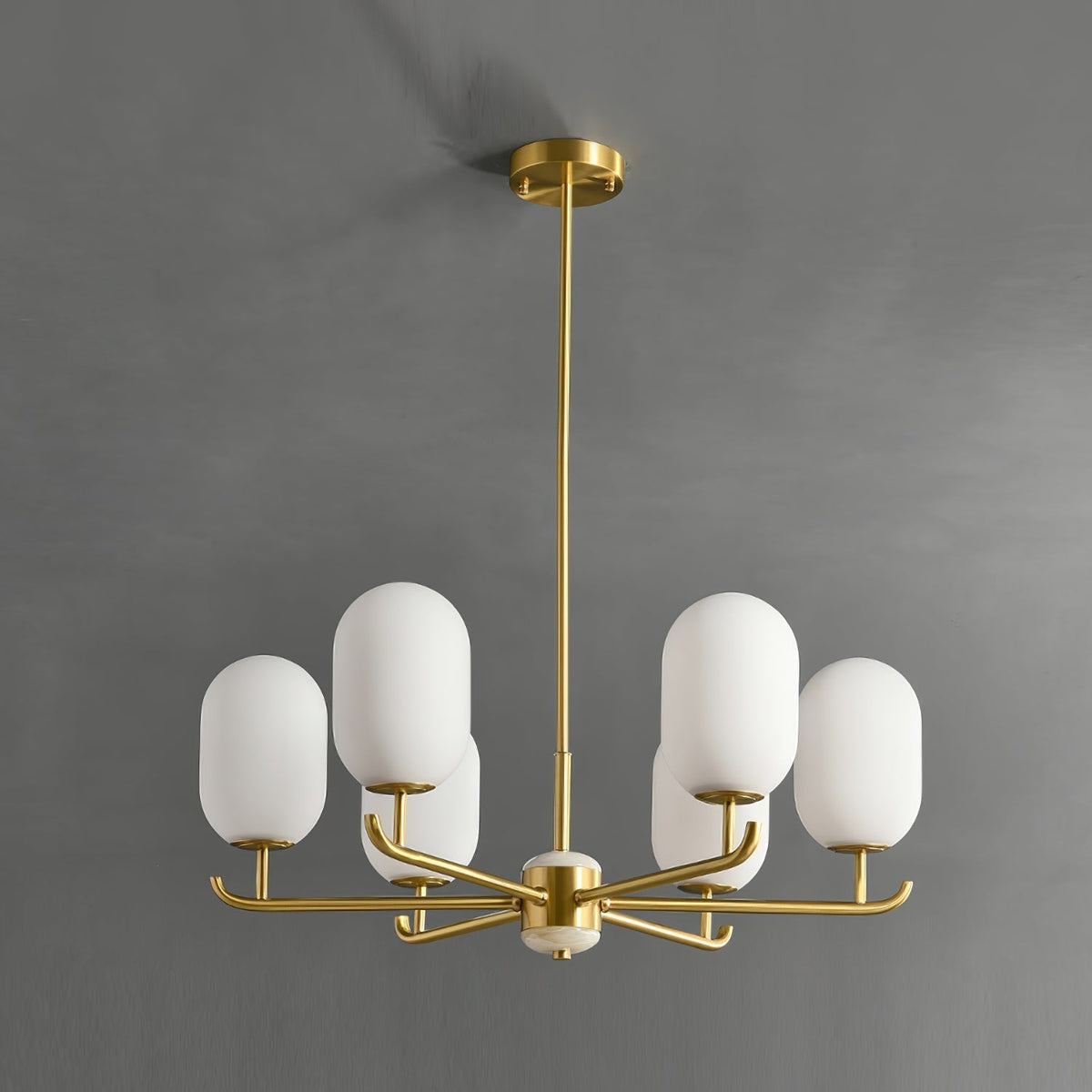 Sifuvyn candelabru din sticlă, modern, geometric