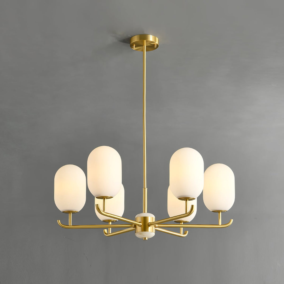 Sifuvyn candelabru din sticlă, modern, geometric