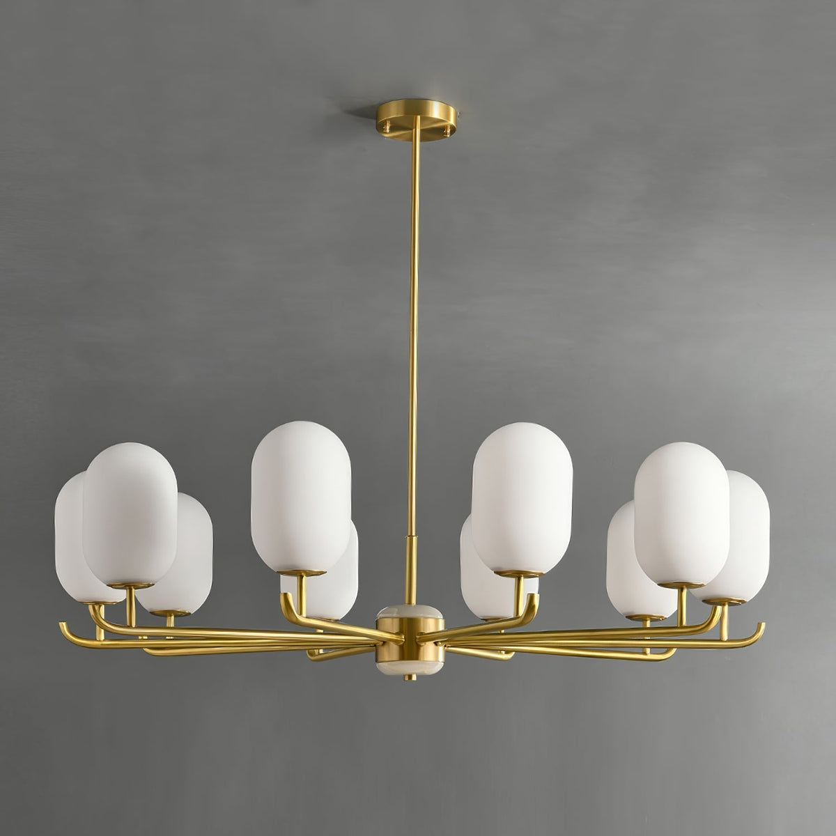 Sifuvyn candelabru din sticlă, modern, geometric