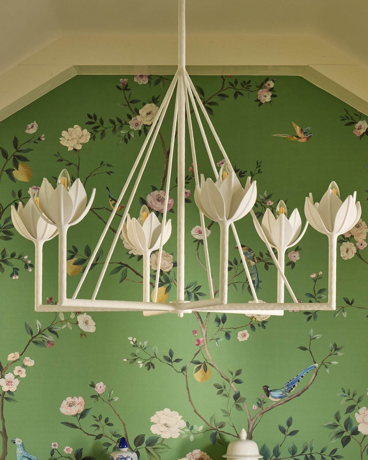 Alberto candelabru din alamă, modern, minimalist, floral
