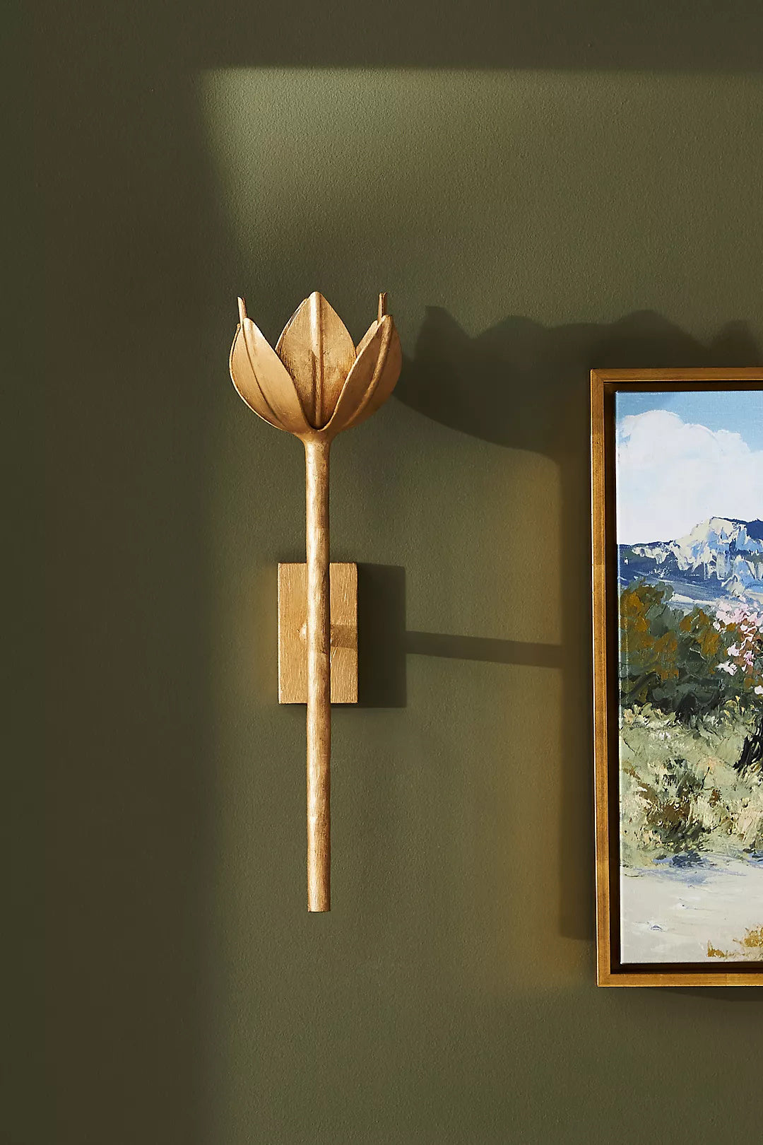 Ulfuvyn aplică de perete modernă, minimalistă din alamă