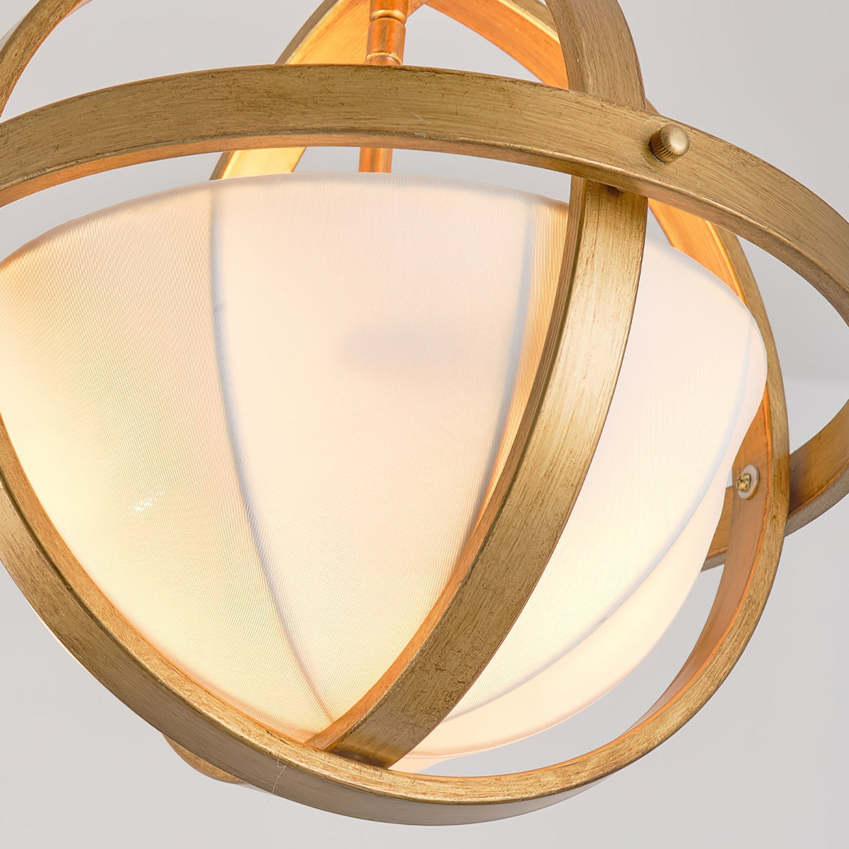 Aevuvyi lampă suspendată modernă, minimalistă din metal cu abajur textil