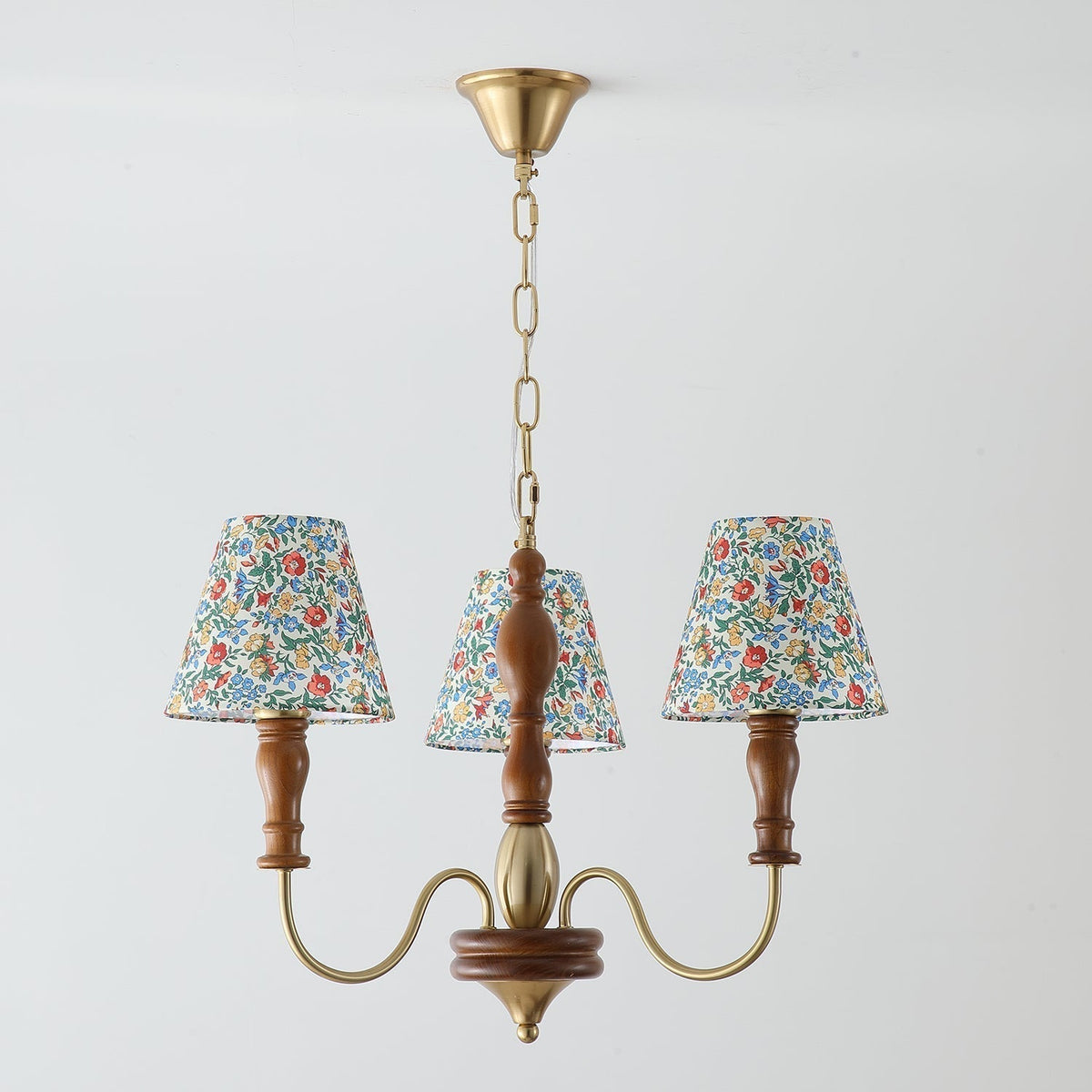 Cassian candelabru din material textil, cu flori