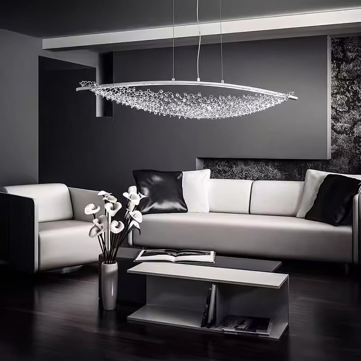 Elvarin lampă suspendată din cristal