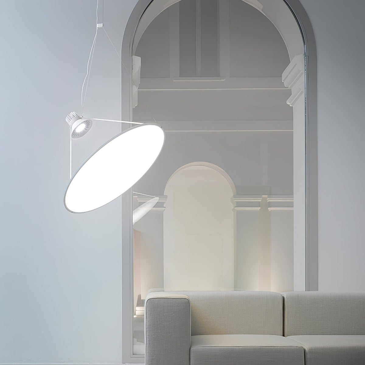 Brio lampă suspendată minimalistă din Oțel