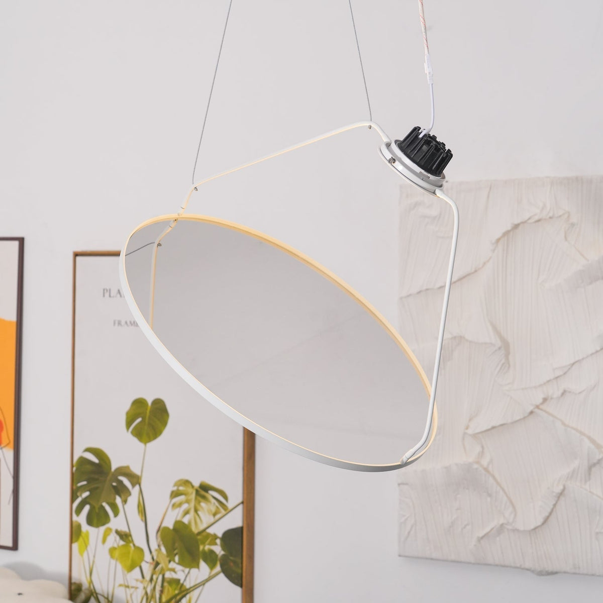 Brio lampă suspendată minimalistă din Oțel