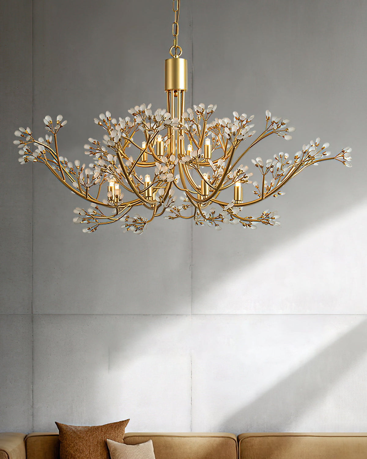 Selalora candelabru din cristal