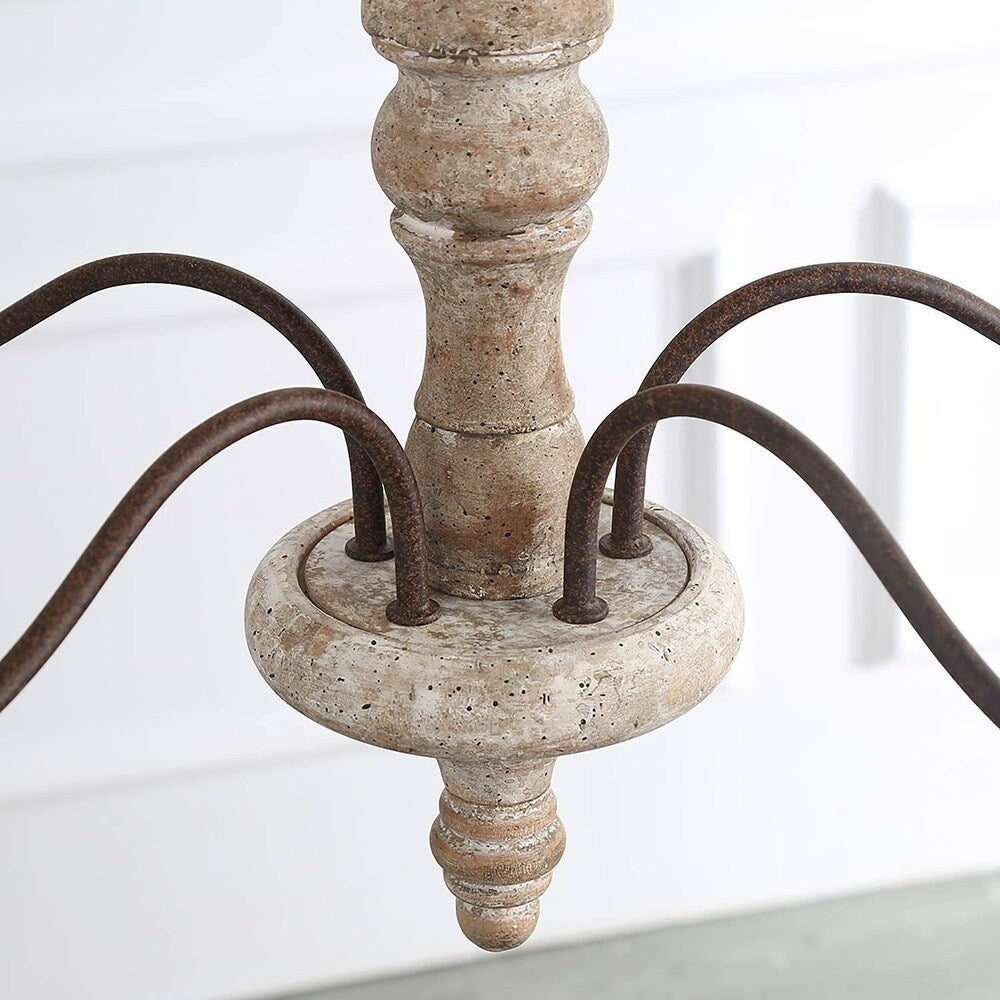 Fljotuvyi Individual Creativity candelabru din lemn din metal