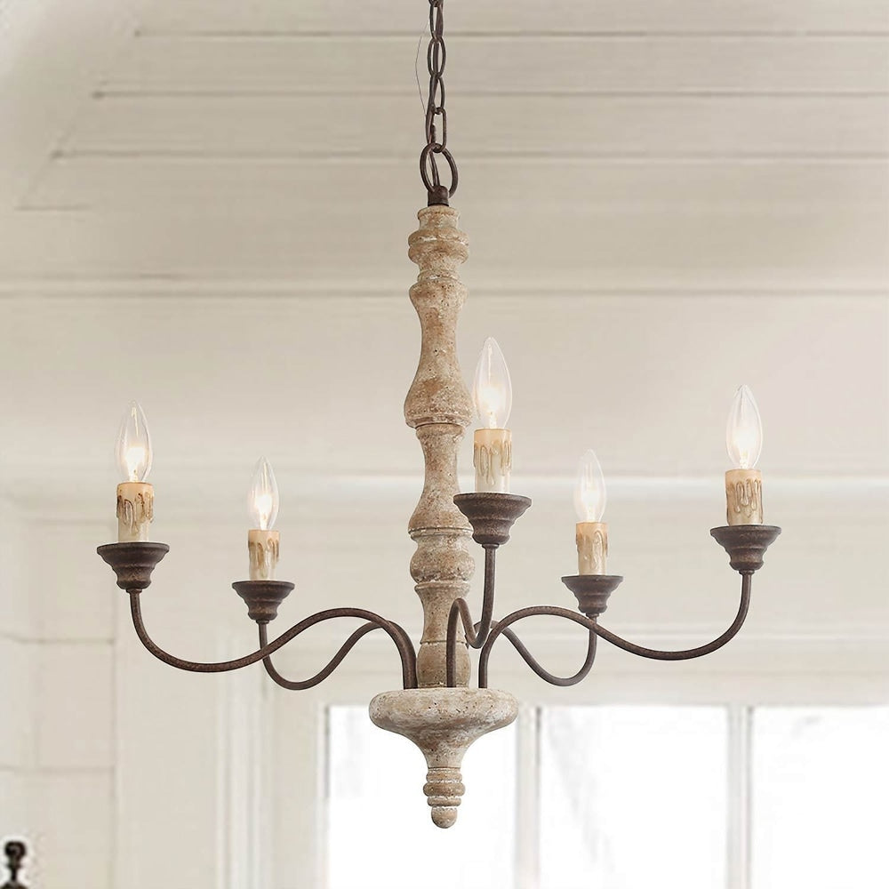 Fljotuvyi Individual Creativity candelabru din lemn din metal