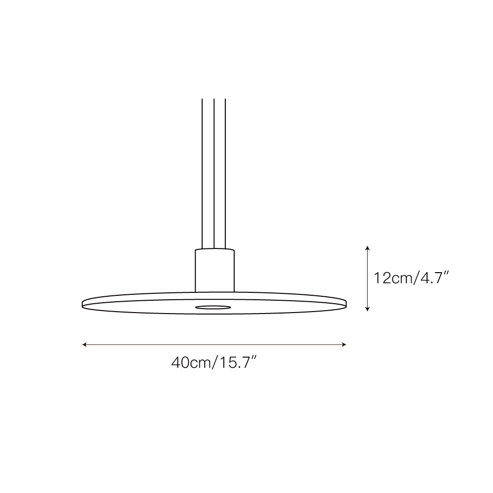 Gloruvyi lampă suspendată modernă minimalistă originală