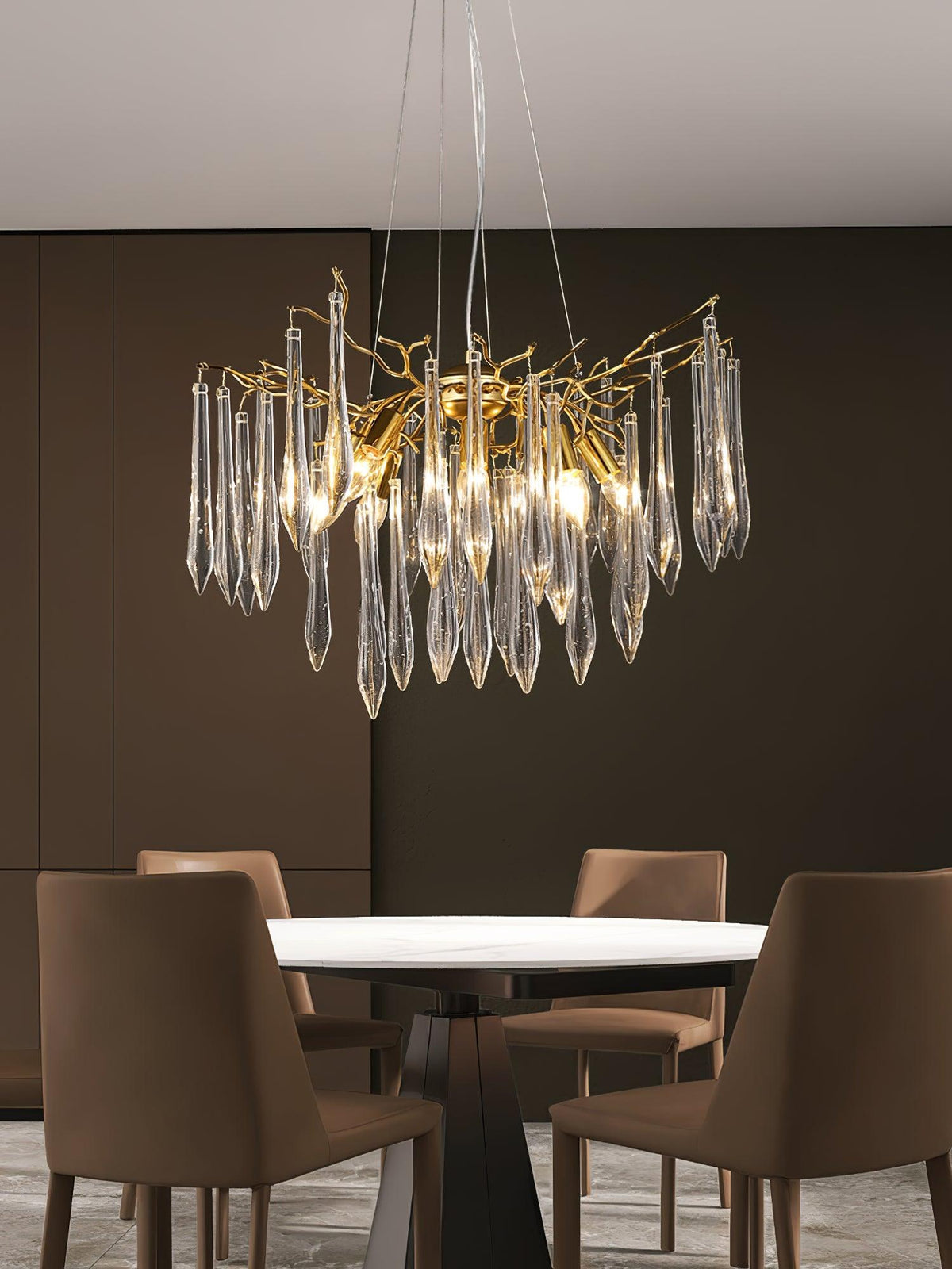 Clove candelabru Ramură cristal Element Artistic