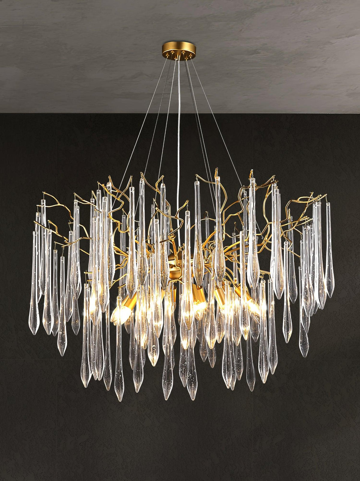 Clove candelabru Ramură cristal Element Artistic