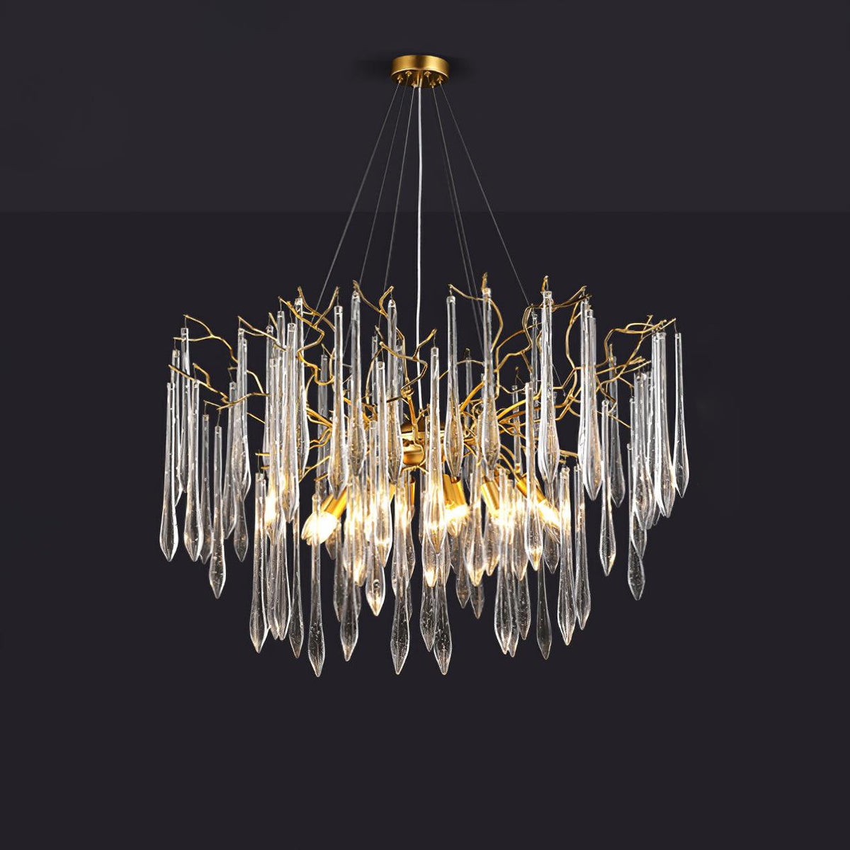 Clove candelabru Ramură cristal Element Artistic