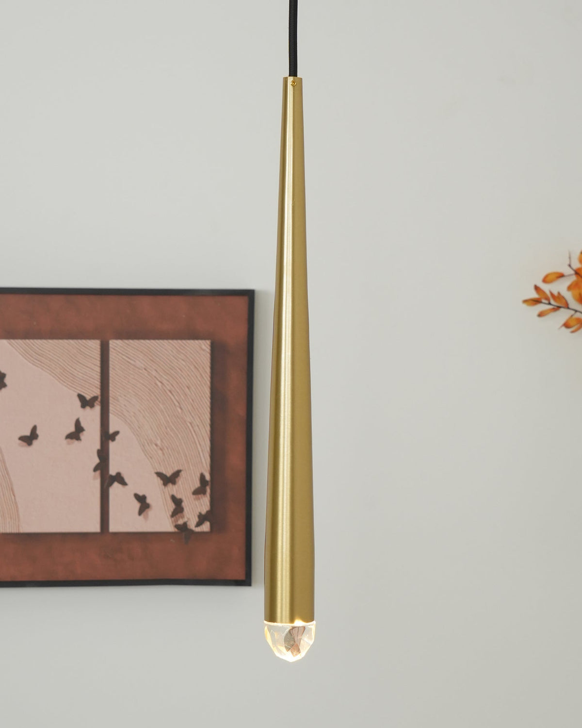 Larry candelabru cristal alamă Lucioasă negru Mat Argintiu Scări
