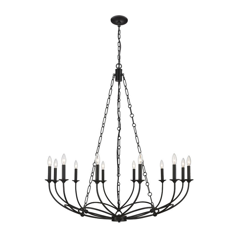 Ostruvyi candelabru din metal, modern, minimalist, industrial