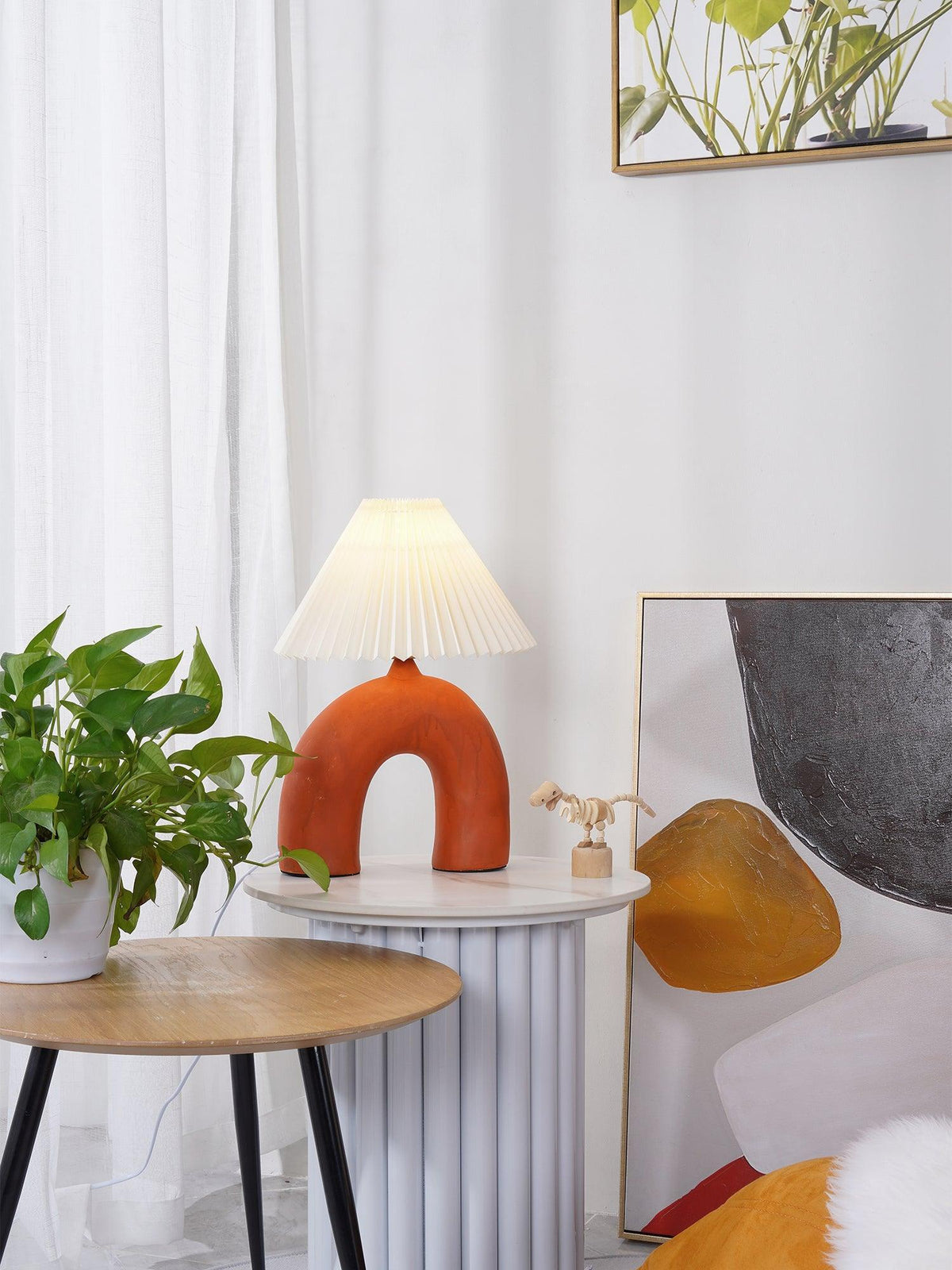 Lumenaya lampă de masă din ceramică, modernă