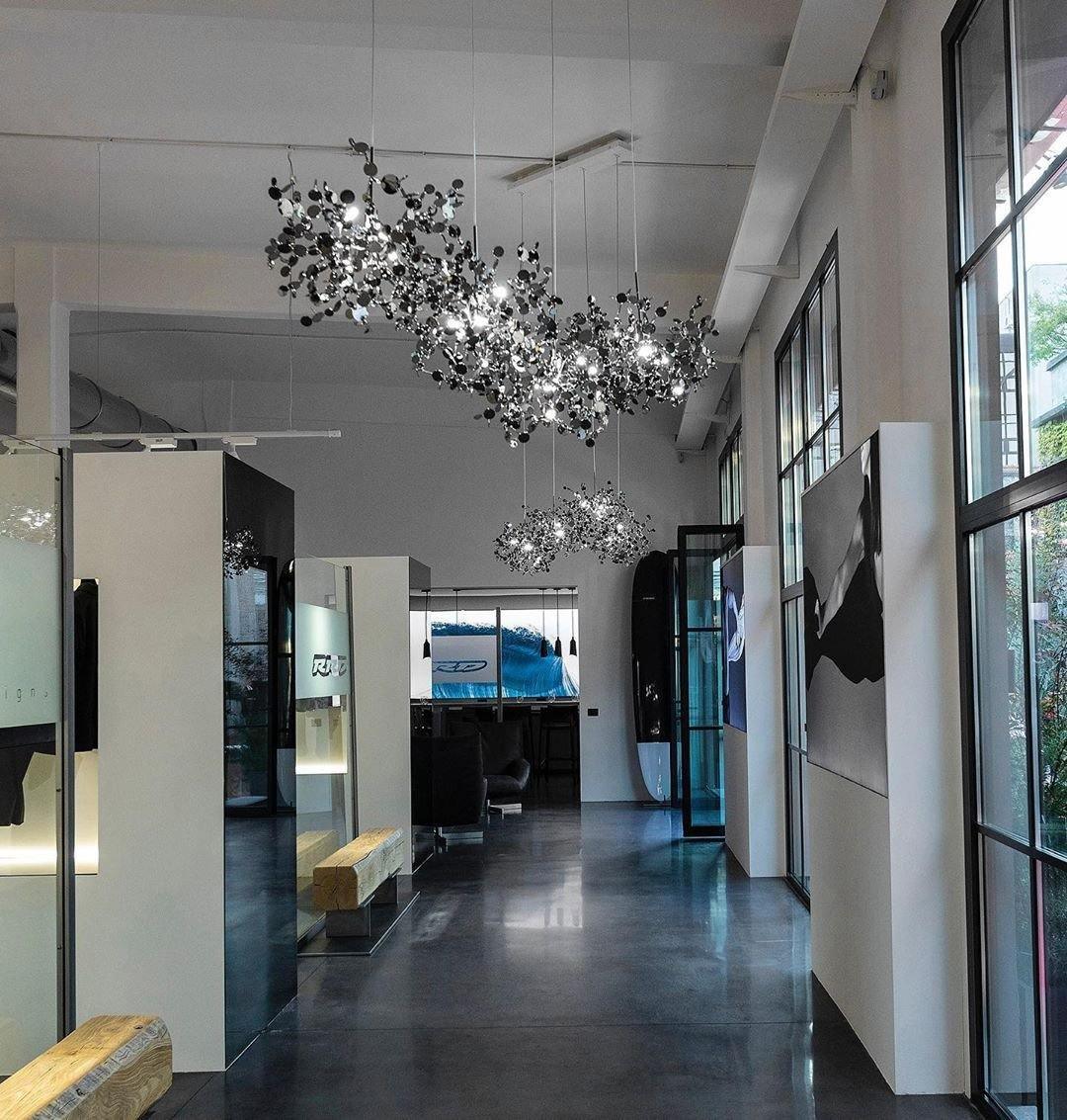 Noruielle lampă suspendată Disc Metallic Noriscul