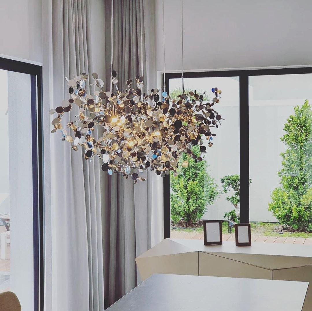 Noruielle lampă suspendată Disc Metallic Noriscul