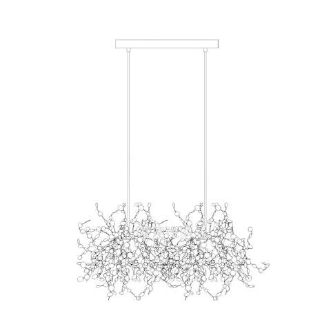 Noruielle lampă suspendată Disc Metallic Noriscul