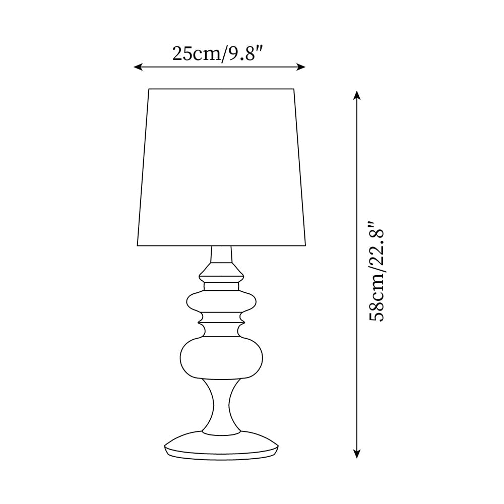 Lumiselle lampă de masă