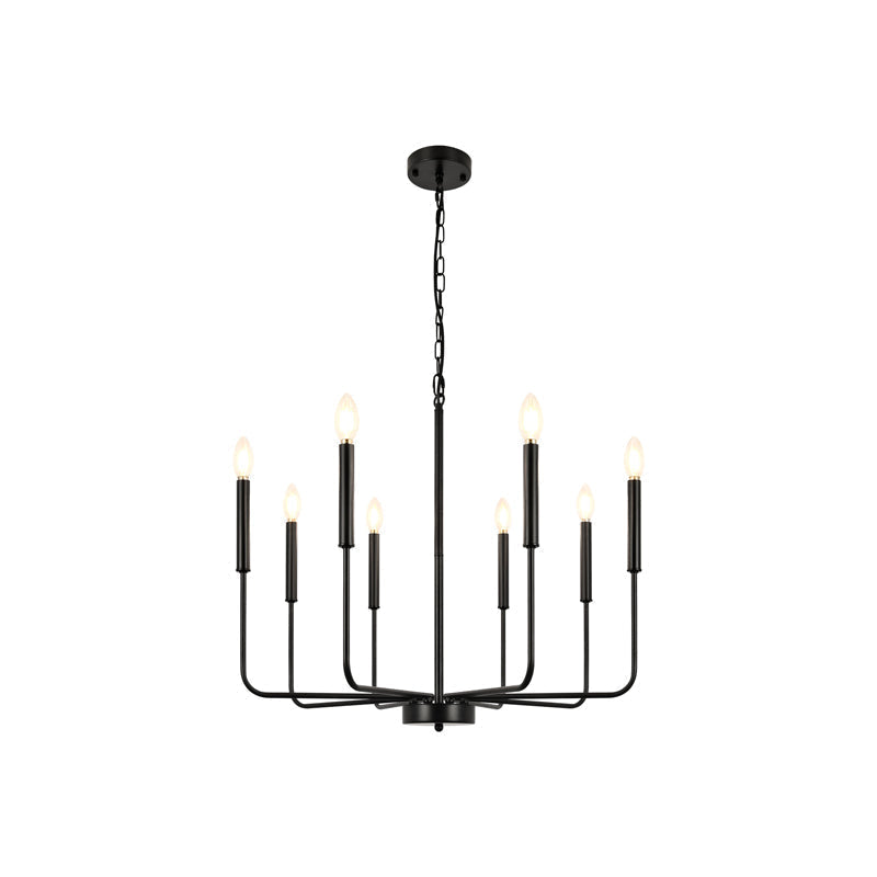Ulfuvys candelabru din metal, modern, industrial, tip lumânare