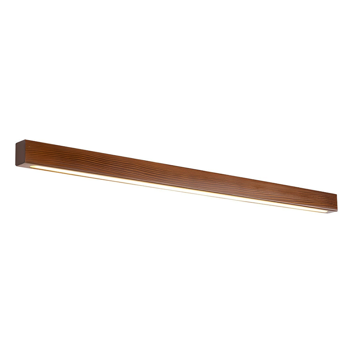 Elvivine aplică de perete din lemn, minimalistă, liniară, LED