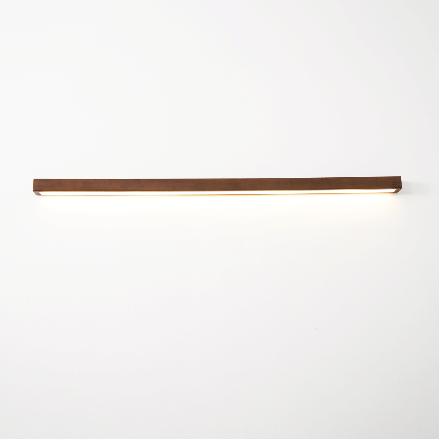 Elvivine aplică de perete din lemn, minimalistă, liniară, LED