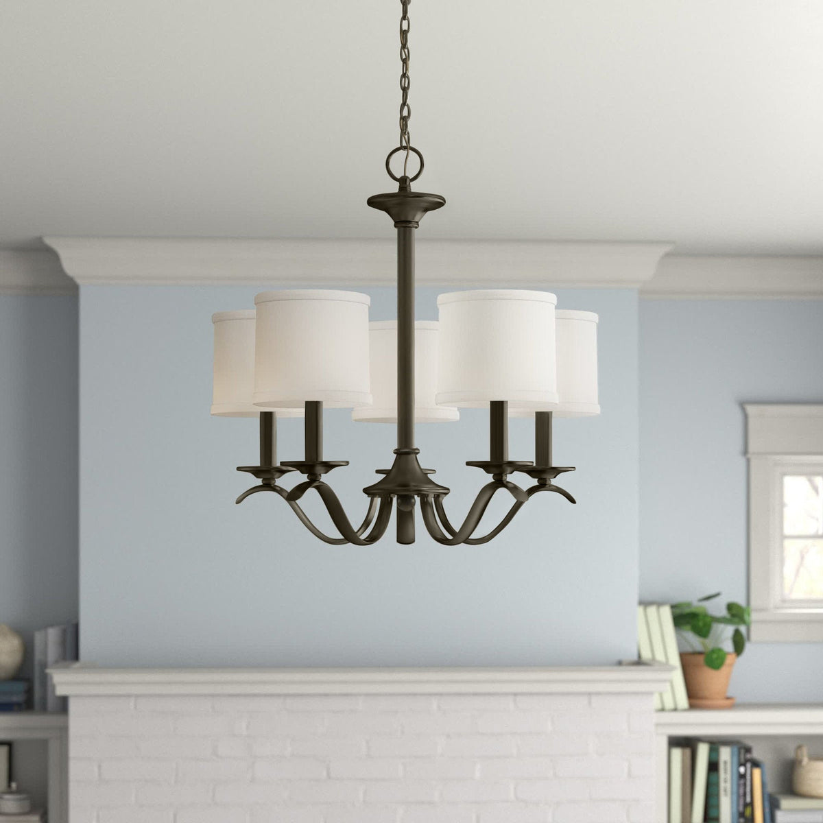 Vatnuvys candelabru din alamă, material textil și metal, tradițional, premium