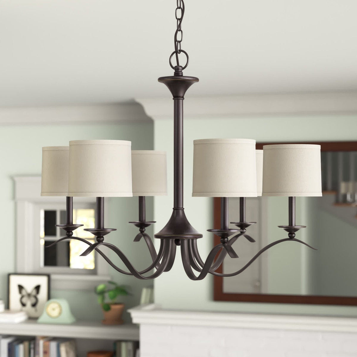 Vatnuvys candelabru din alamă, material textil și metal, tradițional, premium