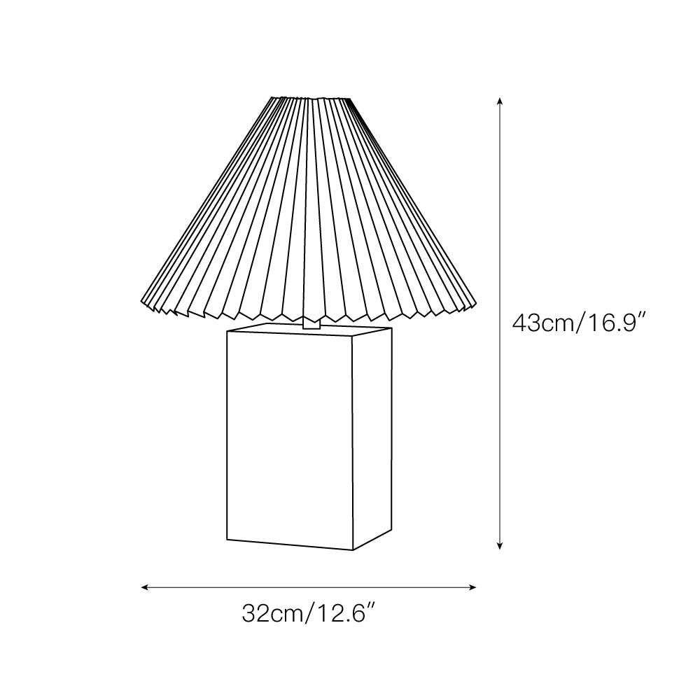 Orelaneria lampă de masă