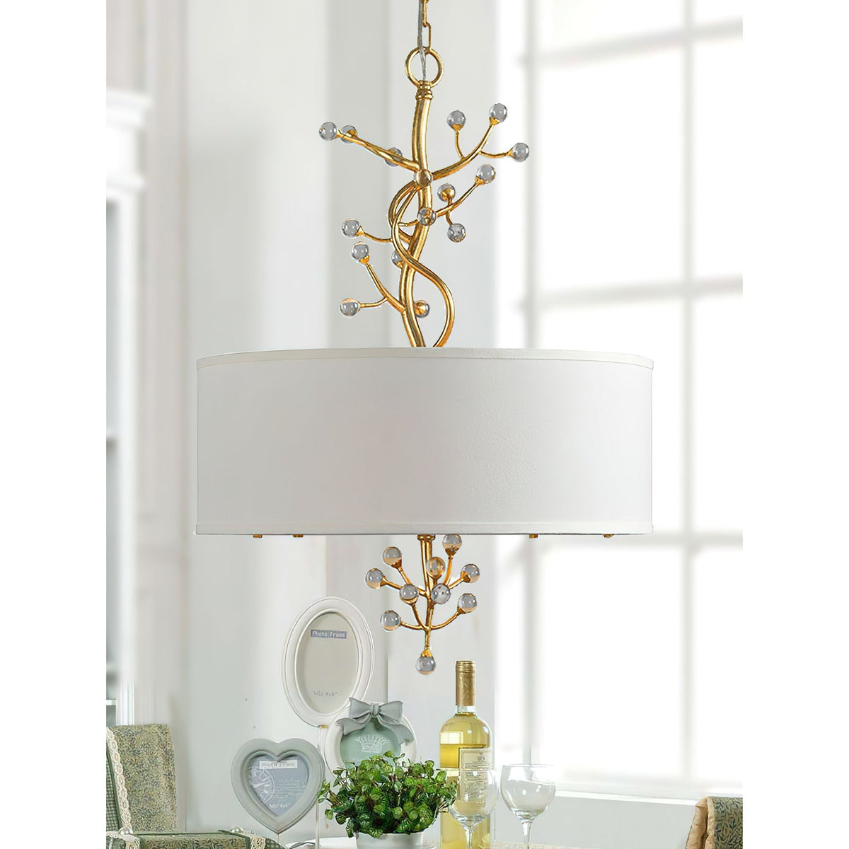 Asbury Individual Creativity cristal material textil lampă suspendată