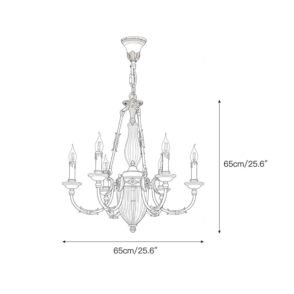 Valerix candelabru din alamă