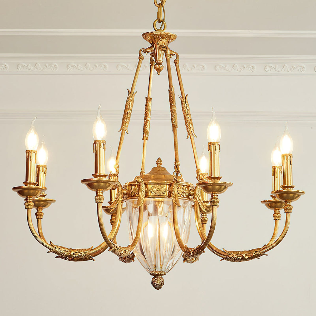 Valerix candelabru din alamă