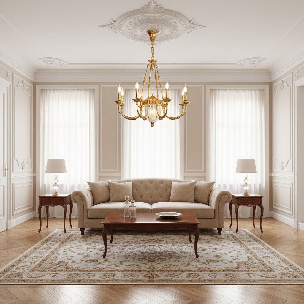 Valerix candelabru din alamă