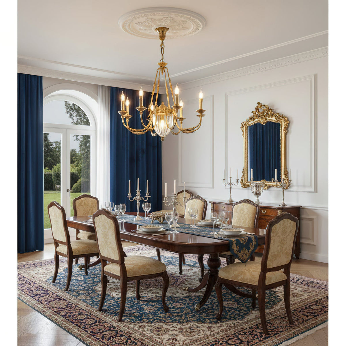 Valerix candelabru din alamă