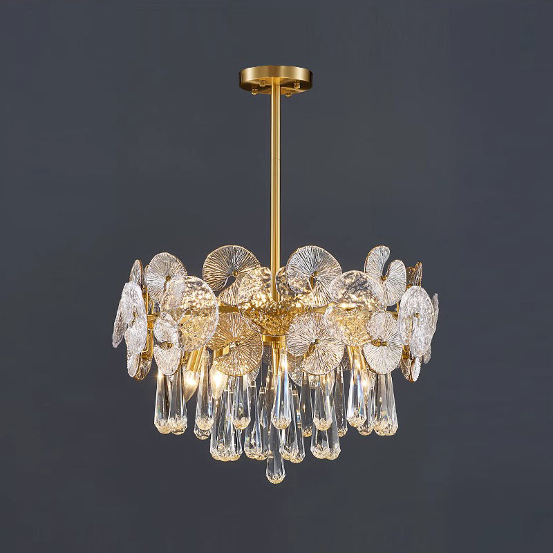 Caeluvyo candelabru din cristal, postmodern, de lux, elegant