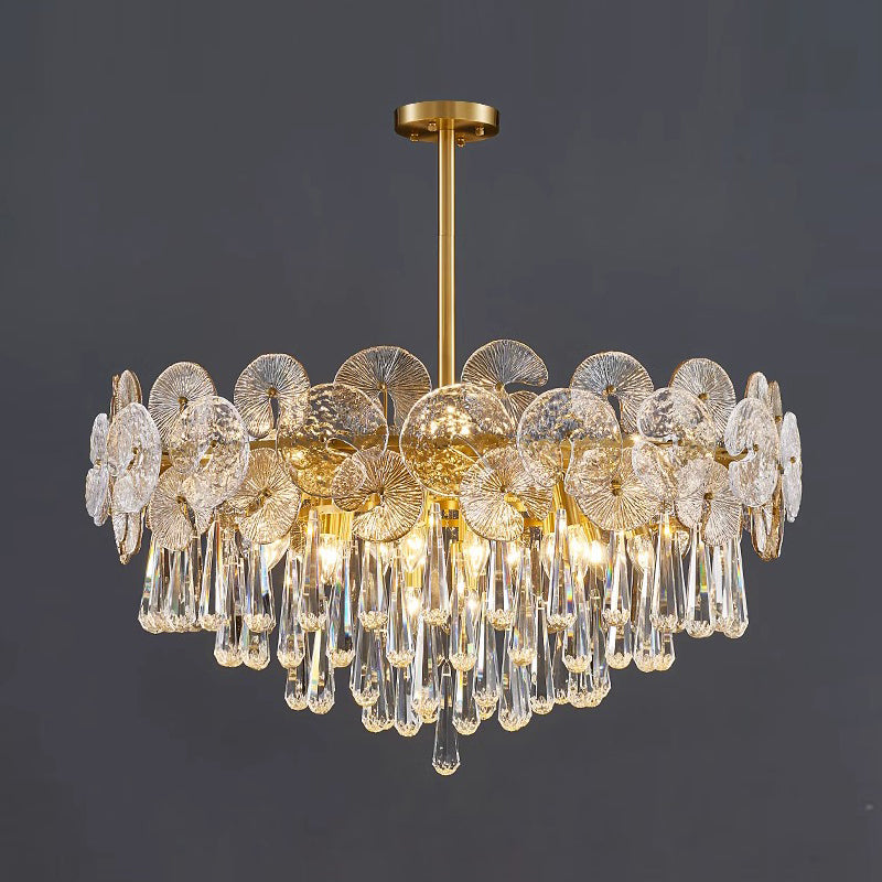 Caeluvyo candelabru din cristal, postmodern, de lux, elegant