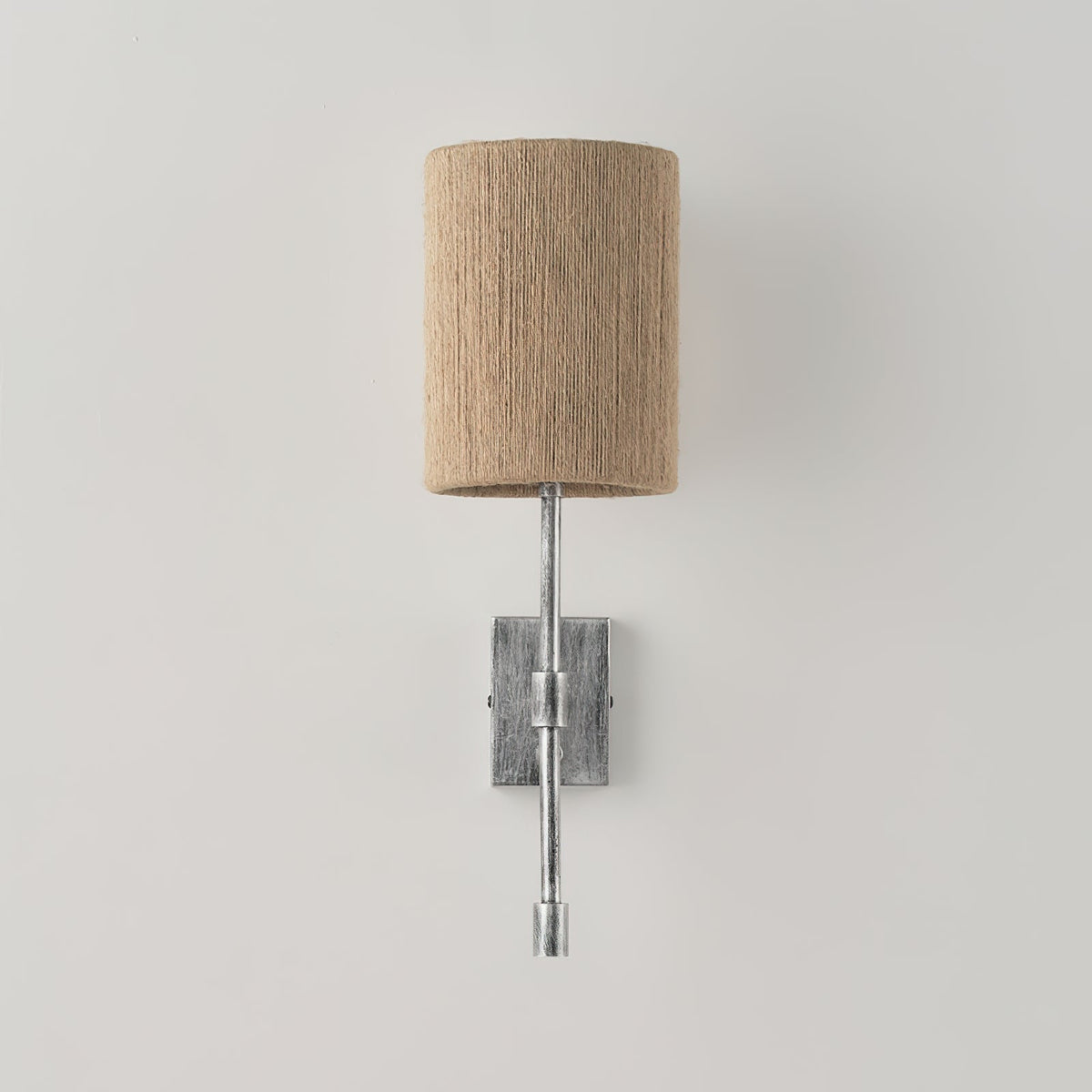 Eirikuvyo aplică de perete modernă, minimalistă din metal cu abajur textil
