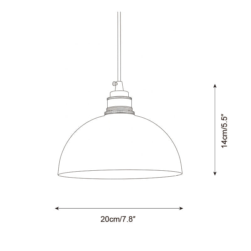 Alcove lampă suspendată