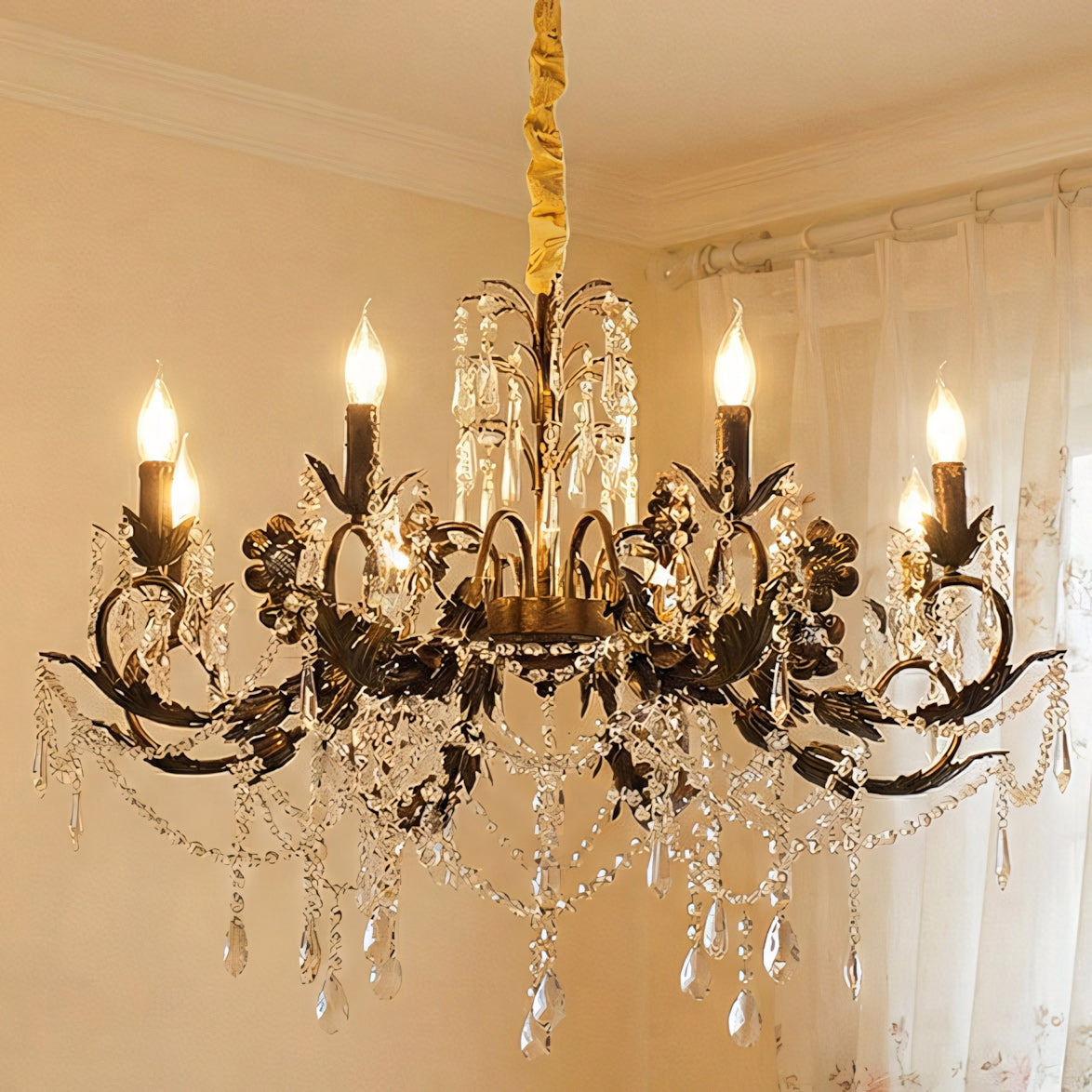 Somna candelabru, floral