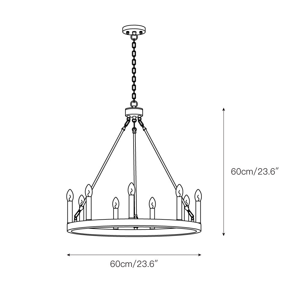 Mjolkuvyo candelabru modern, minimalist din metal
