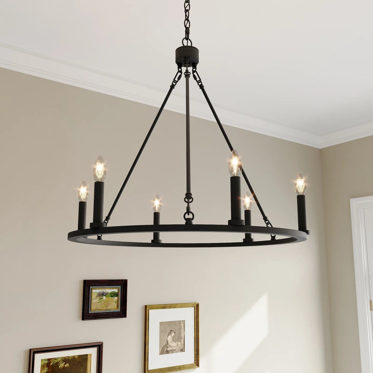 Mjolkuvyo candelabru modern, minimalist din metal