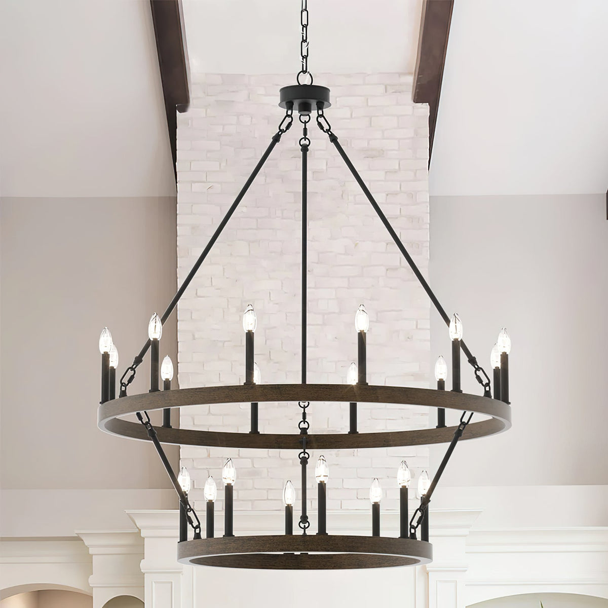 Mjolkuvyo candelabru modern, minimalist din metal