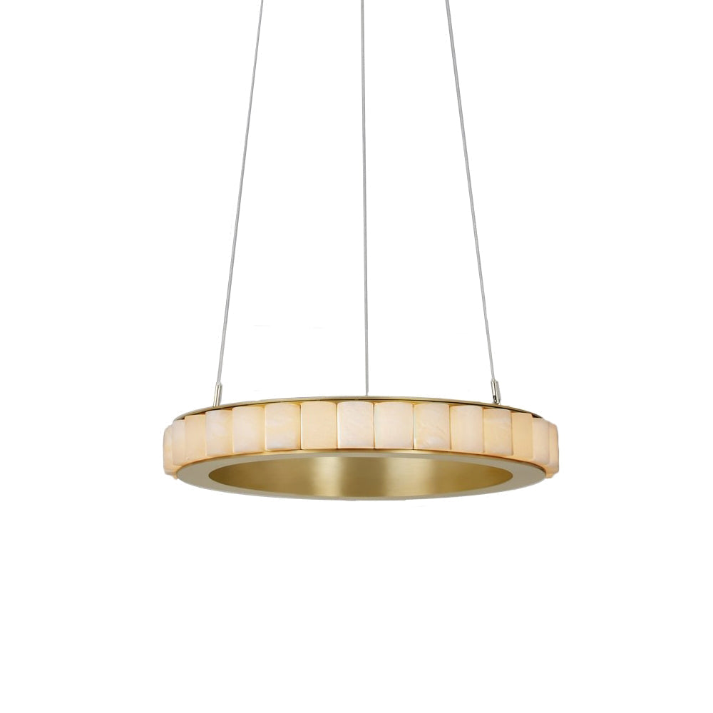 Lyra candelabru Postmodern Luxos din Oțel Inoxidabil și alabastru