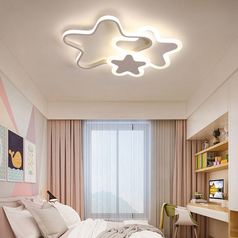 Aria plafonieră aplicată LED Star Designer