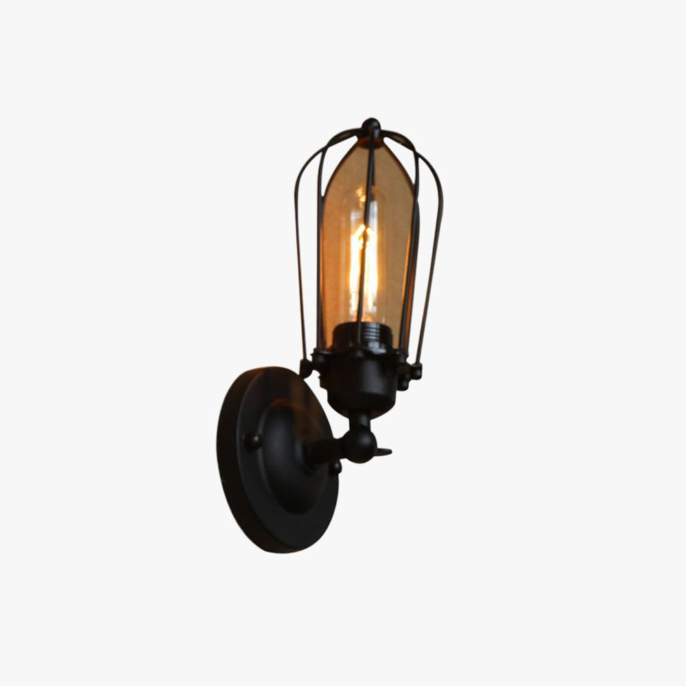 Silva Vintage aplică de perete din fier, negru/ruginiu/bronz/aur/argint, în culoare argintie