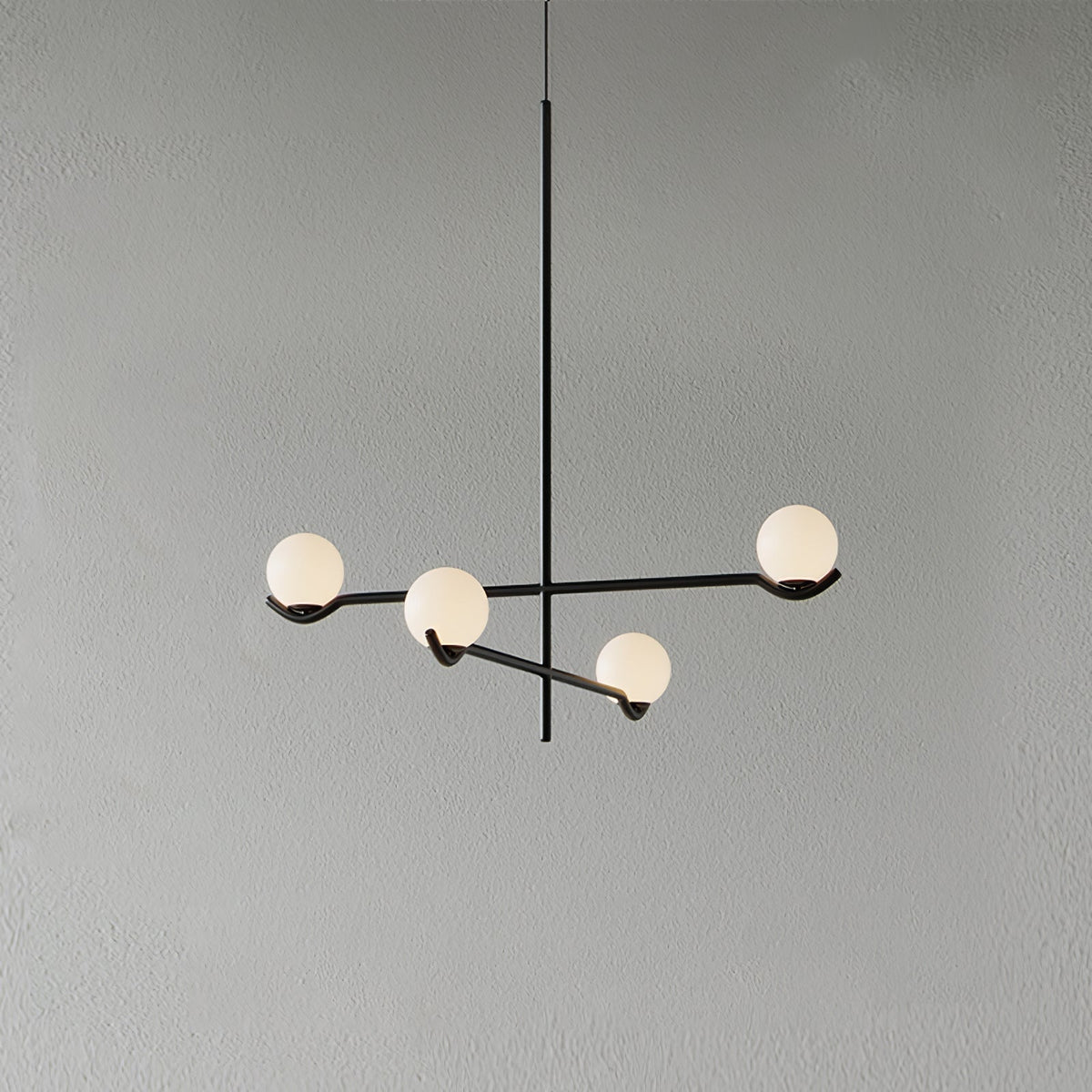 Bora lampă suspendată minimalistă din sticlă
